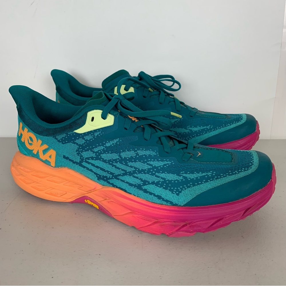 Hoka Speedgoat 5 Deep Lake Ceramic women’s size 10.5 running shoes